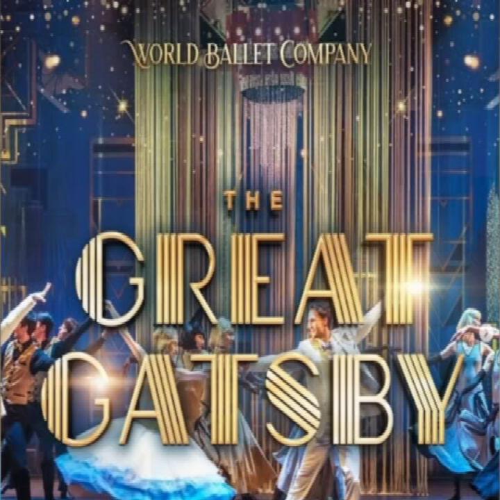 The Great Gatsby artwork for Louisville Ballet production